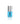 Transparente Pinselflasche mit einer blauen Flüssigkeit, die Antiseptikum heißt und zur personellen Desinfektion der Fingernägel genutzt wird.