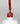Nahaufnahme einer offenen Longlife UV-Lack Blood Flasche. Die Farbe ist ein dunkles Rot. Der UV-Nagellack tropft am Pinsel herunter.