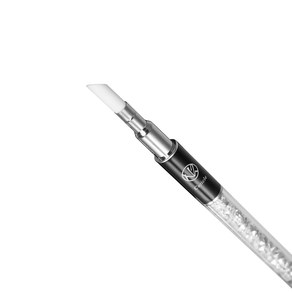 Crystal Diamond Ceramic Cuticle Pusher Pen