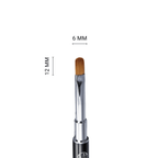 Crystal Diamond Gel Brush Oval