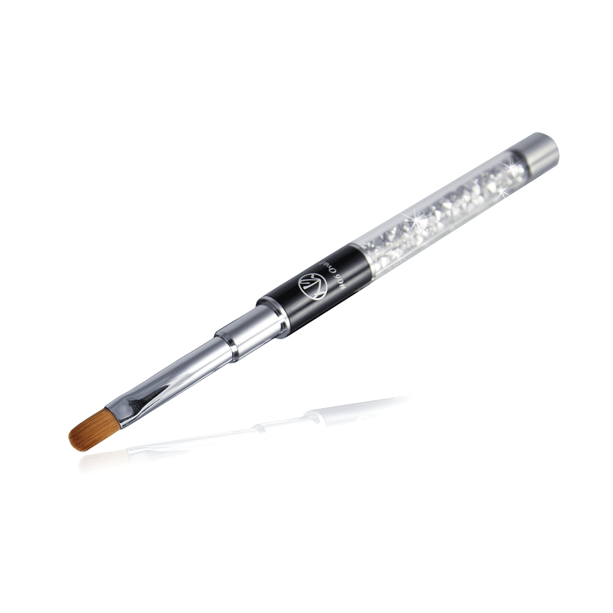 Crystal Diamond Gel Brush Oval