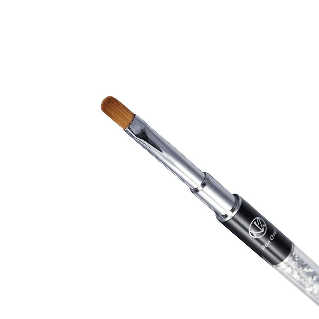 Crystal Diamond Gel Brush Oval