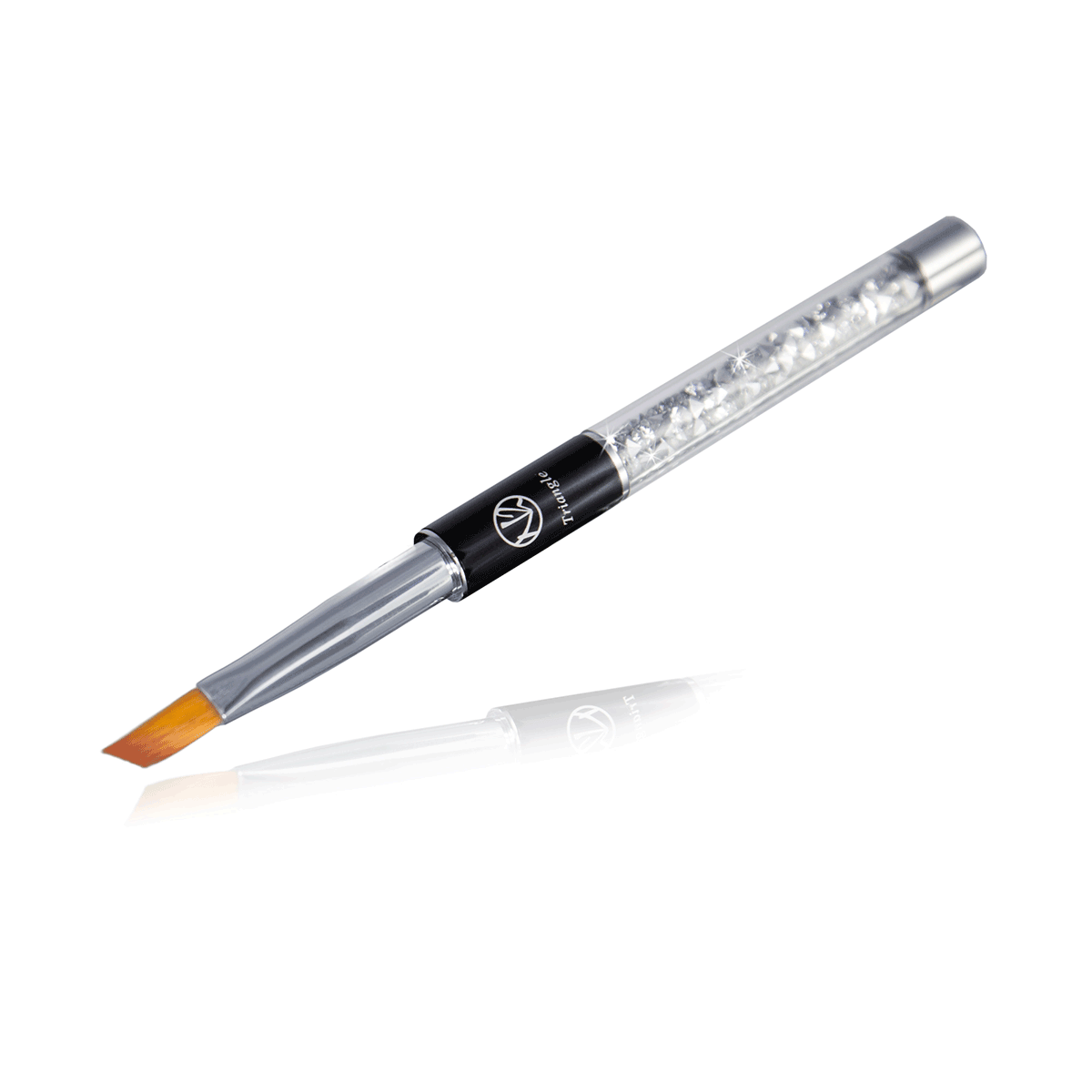 Crystal Diamond Triangle Gel Brush