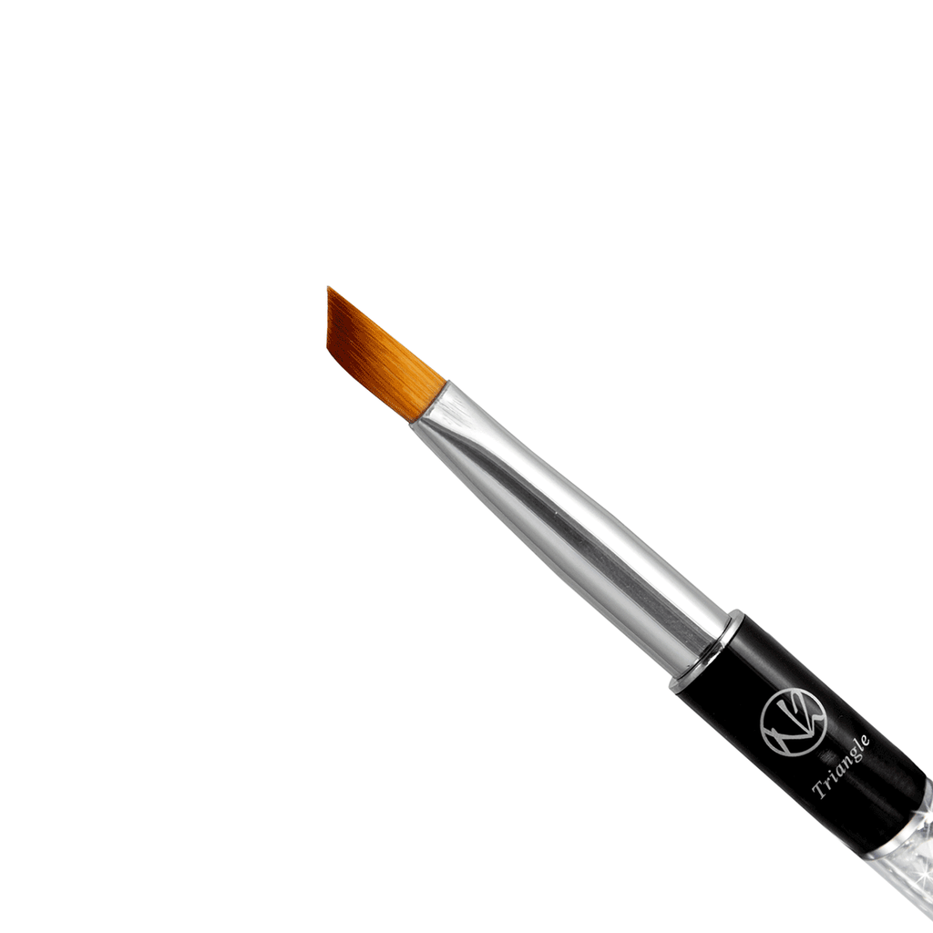 Crystal Diamond Triangle Gel Brush