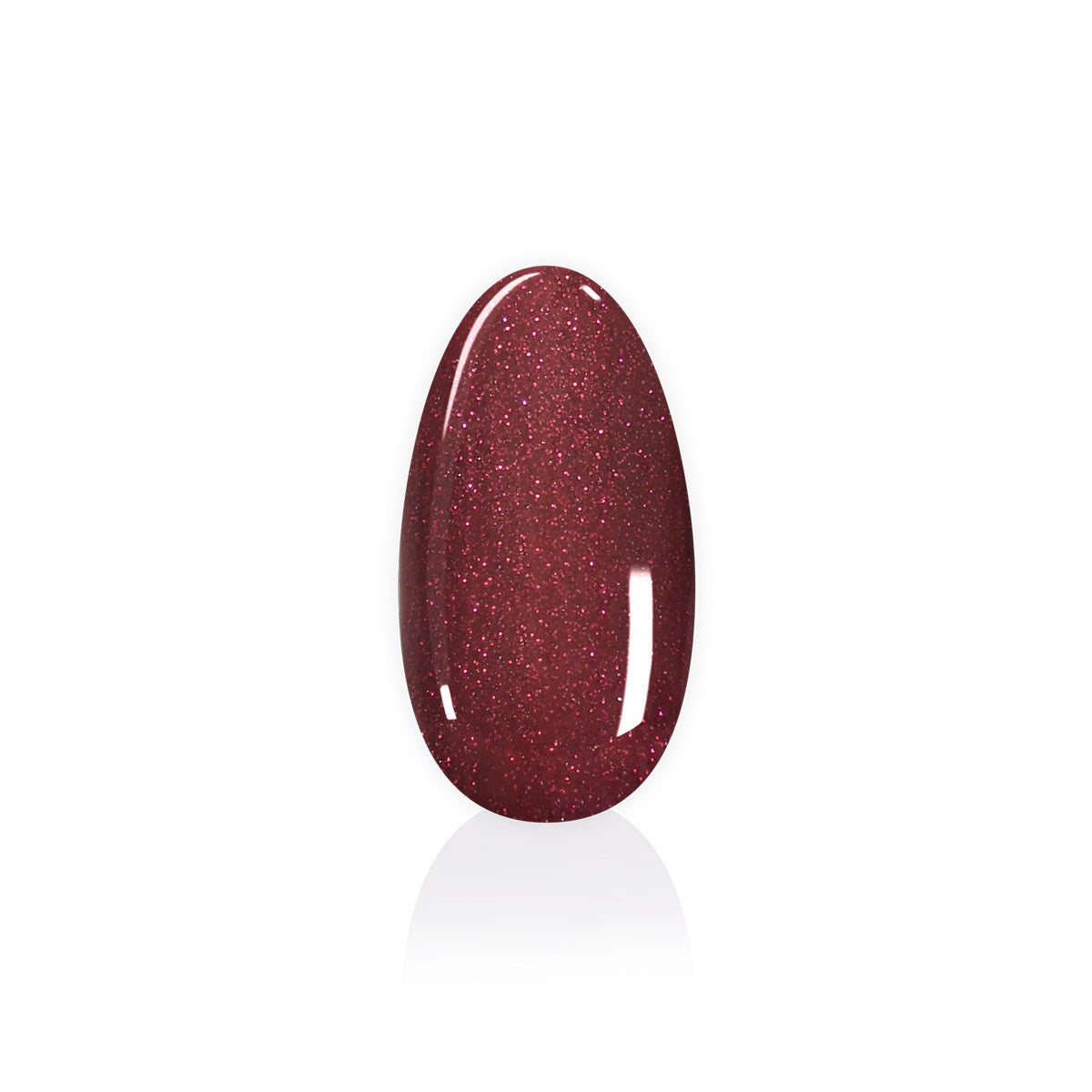 Longlife UV-Lack Glitter Bordeaux Fine