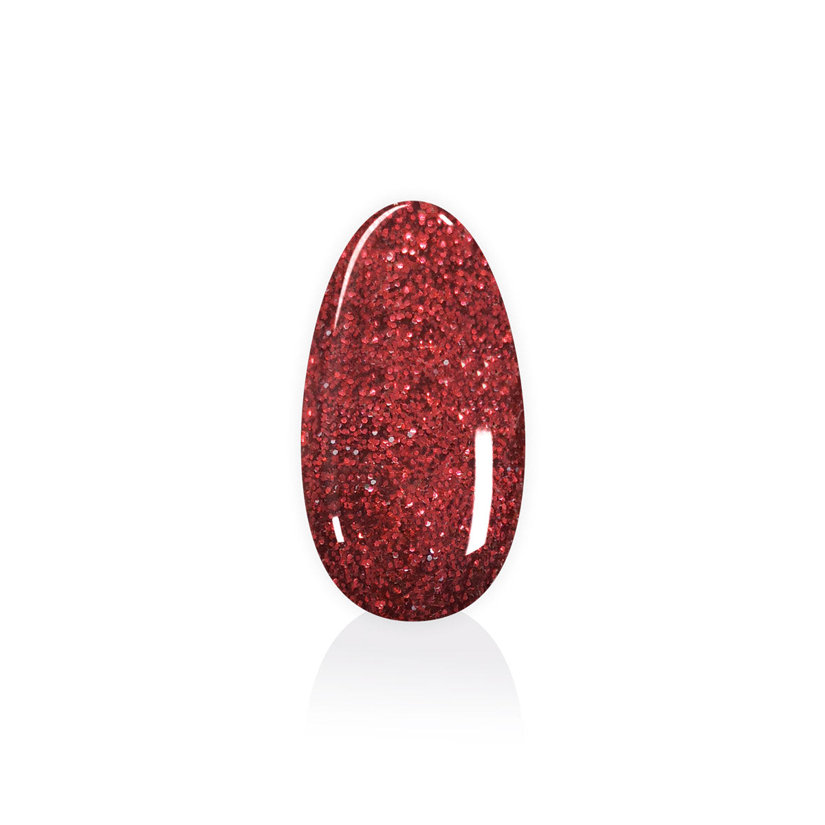 Glitter Gel Dark Red