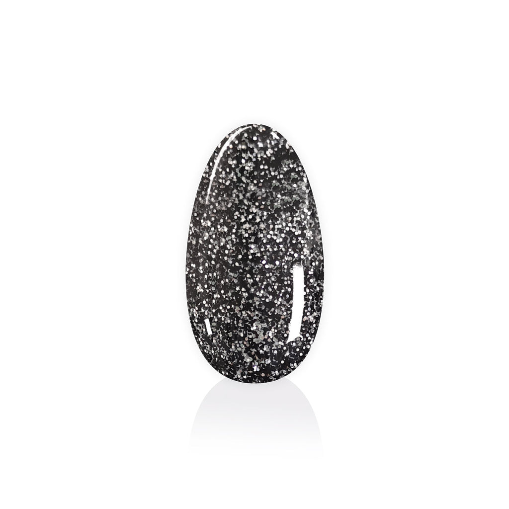 Longlife UV-Polish Glitter Moonlight Black