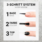 Longlife UV-Polish Glitter Silver