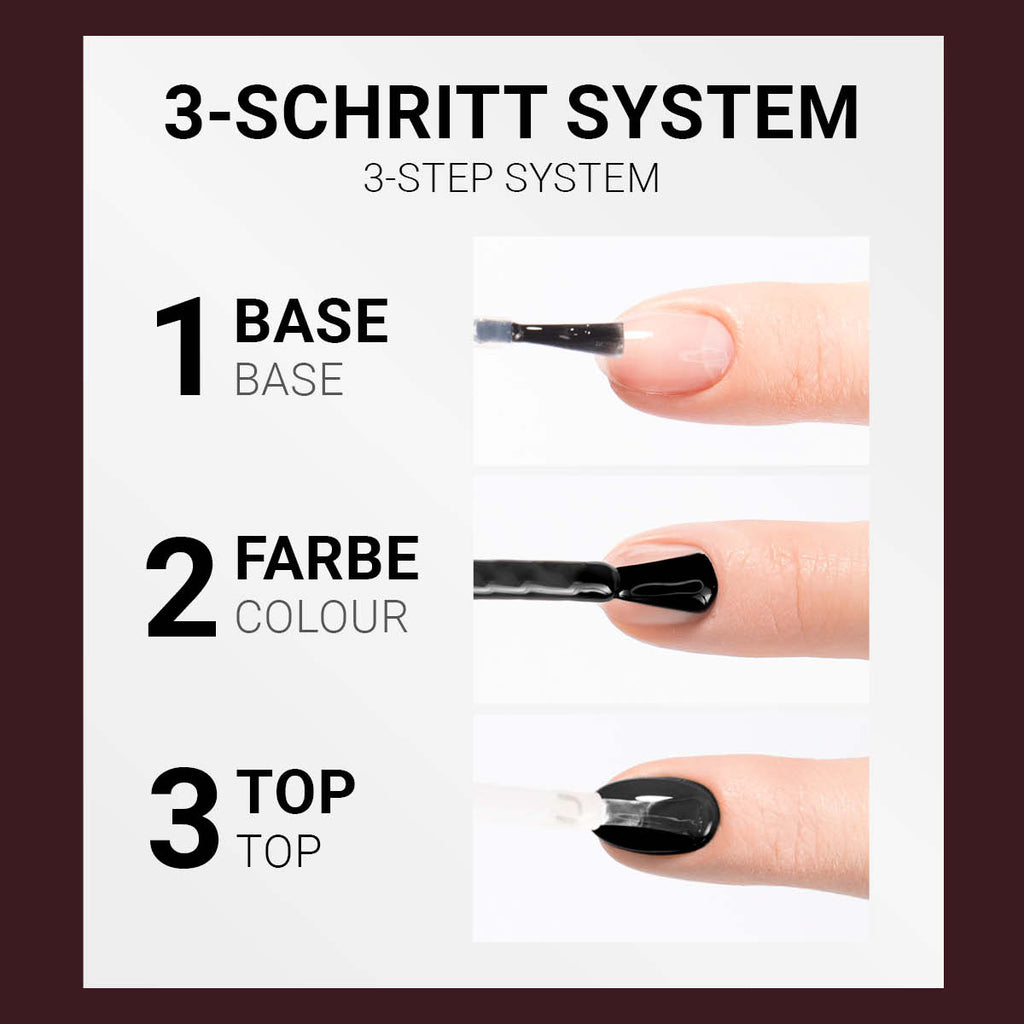 Longlife UV-Polish Rouge Noir