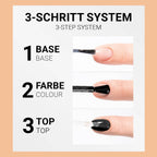 Longlife UV-Polish Rubber Base Pastel Orange