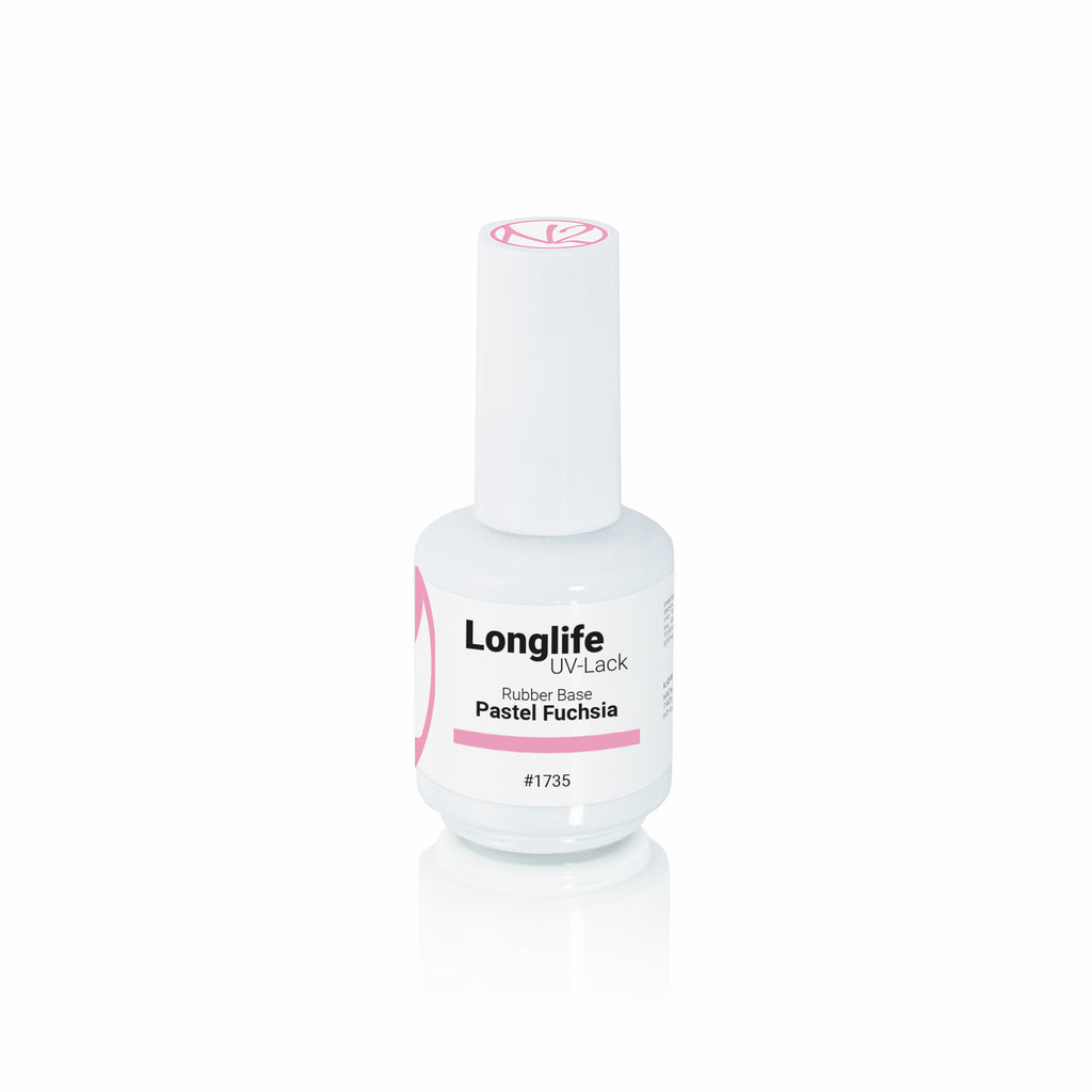 Longlife UV-Lack Rubber Base Pastel Fuchsia