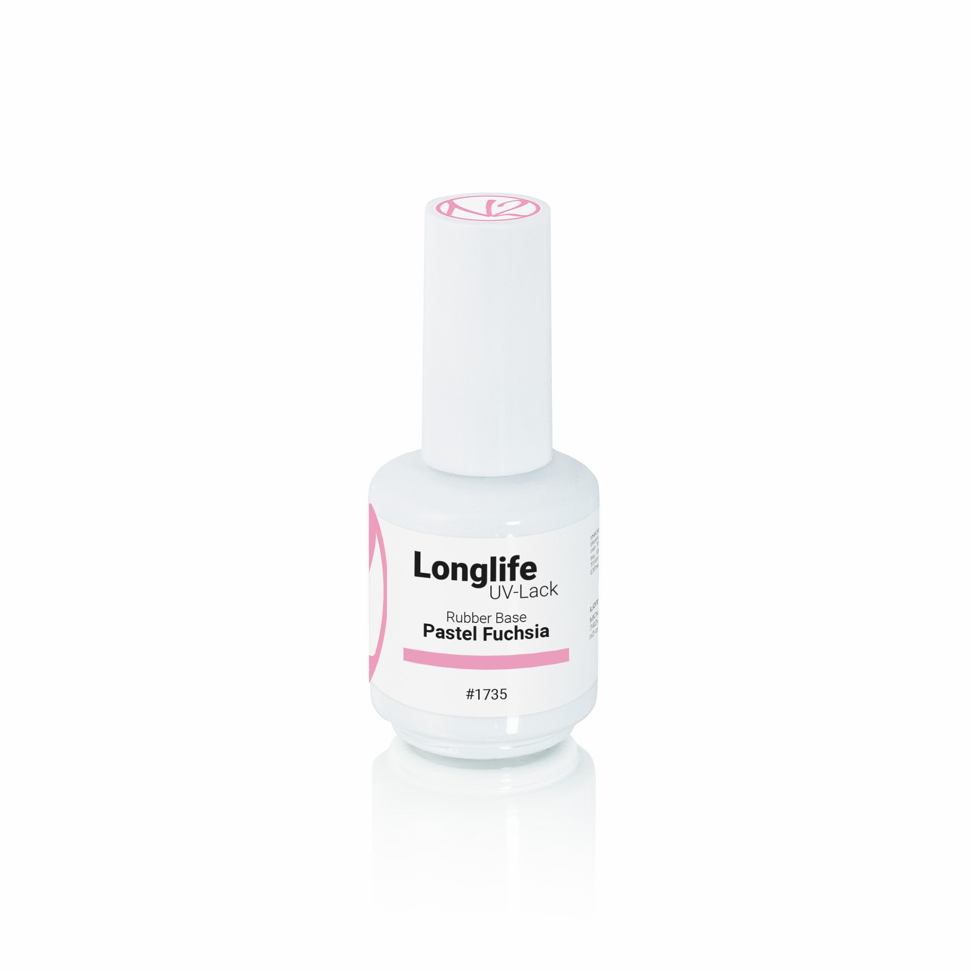 Longlife UV-Lack Rubber Base Pastel Fuchsia