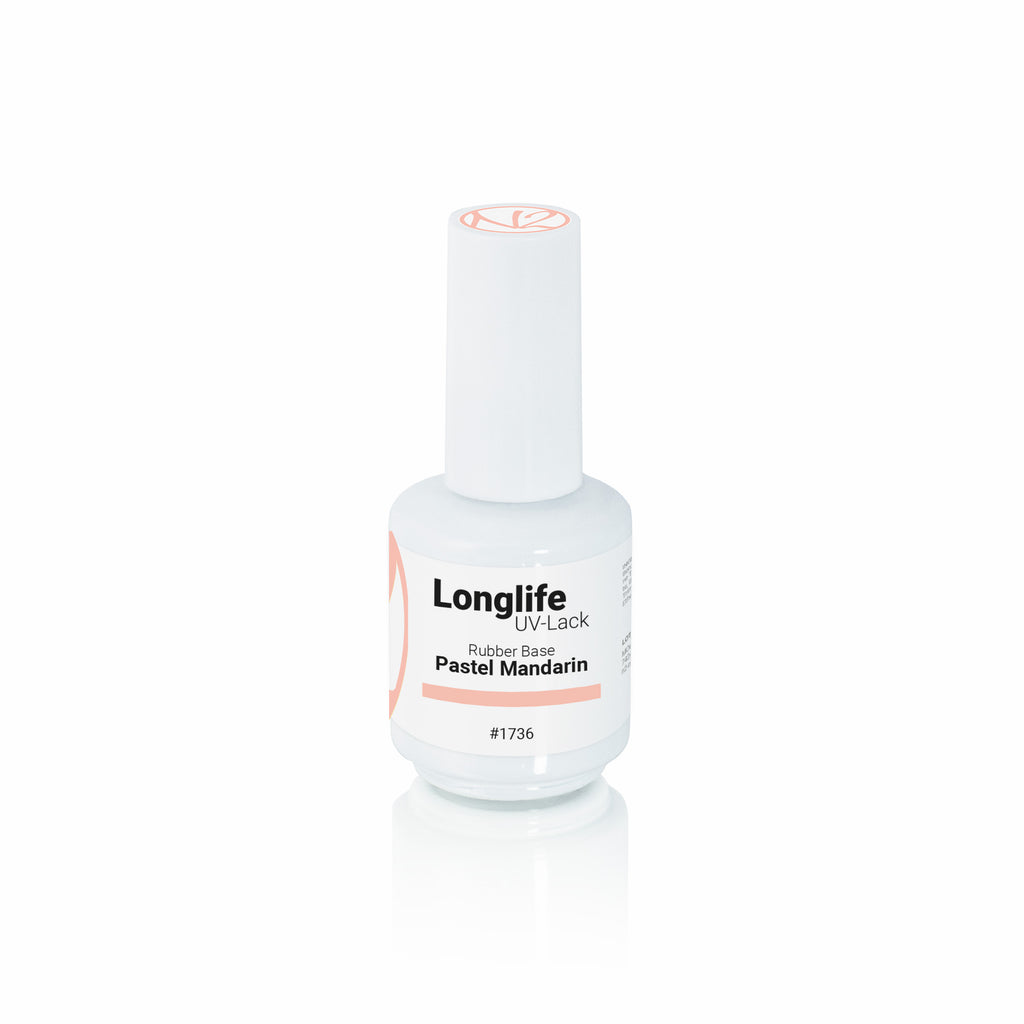 Longlife UV-Polish Rubber Base Pastel Mandarin