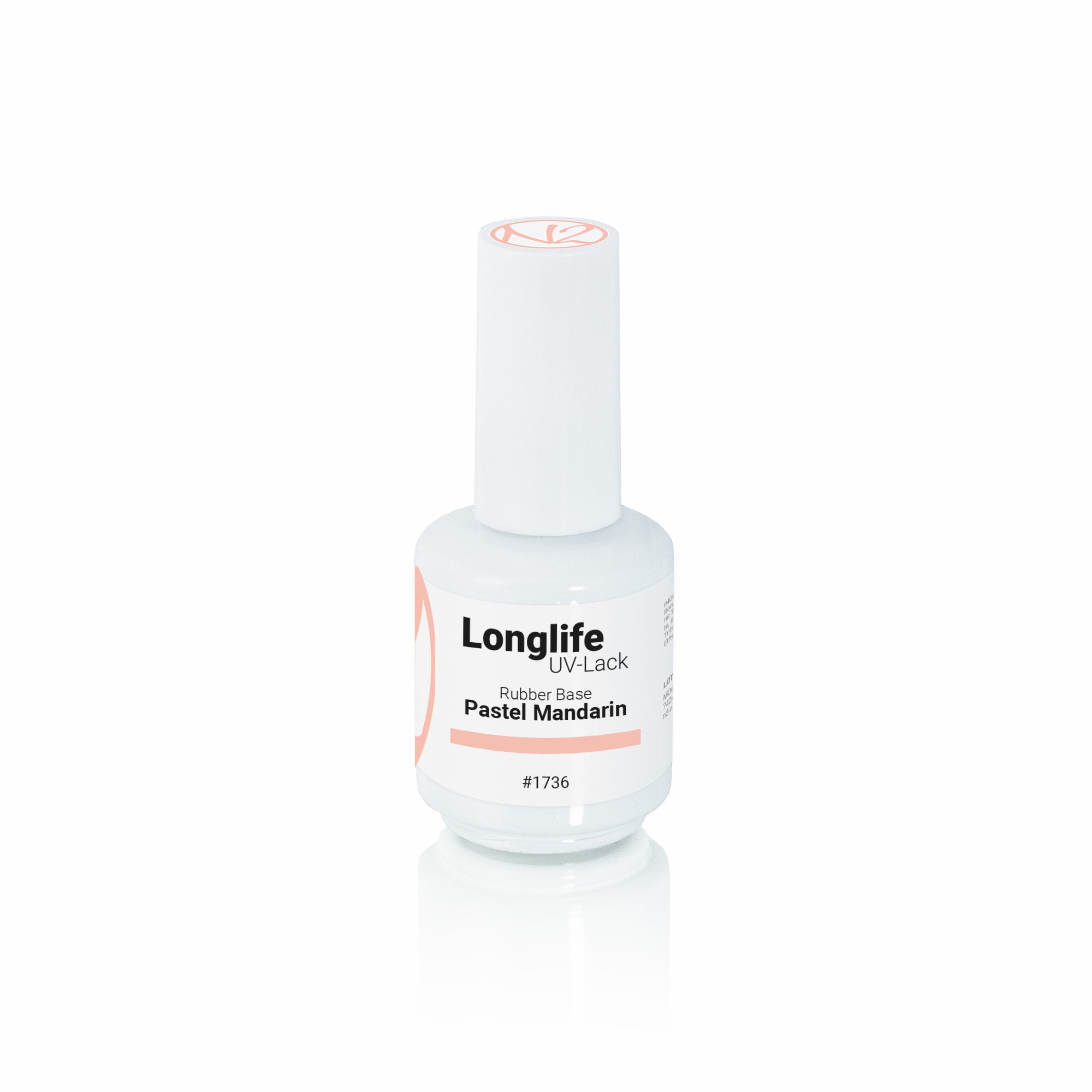 Longlife UV-Polish Rubber Base Pastel Mandarin