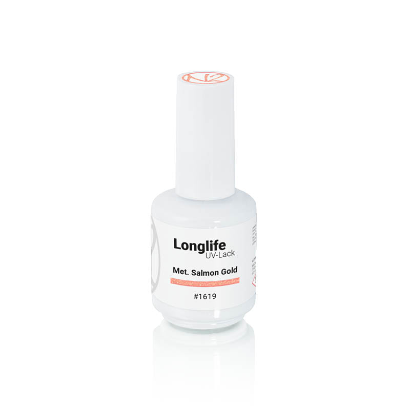 Longlife UV-Lack Metallic Salmon Gold