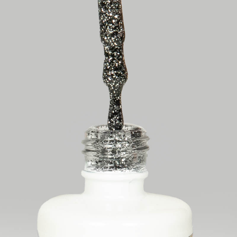 Longlife UV-Polish Glitter Moonlight Black