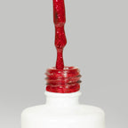 Longlife UV-Polish Glitter Red Fine