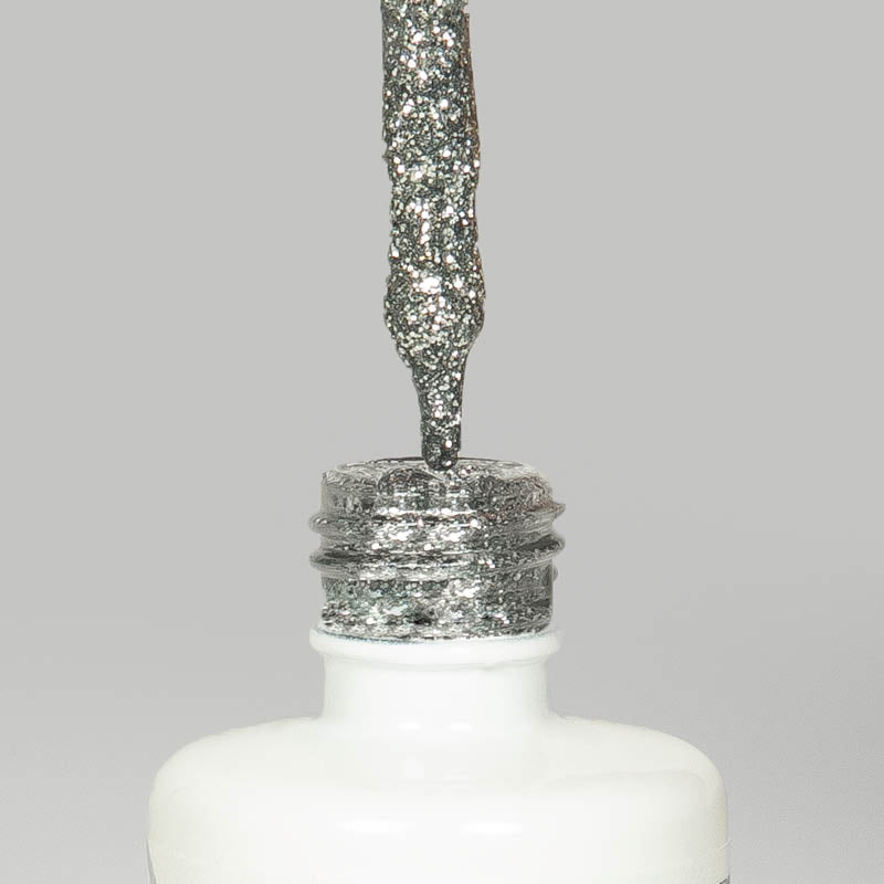 Longlife UV-Polish Glitter Silver