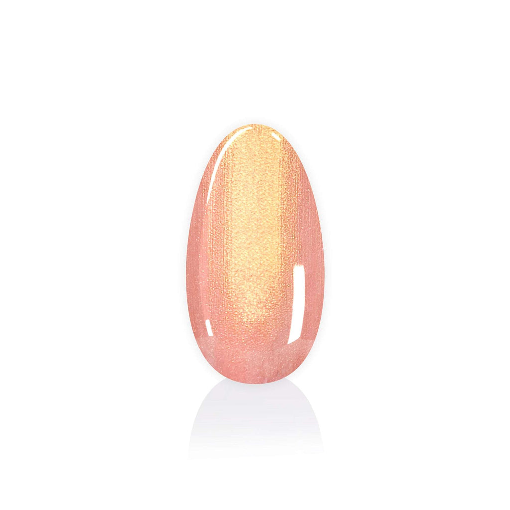 Colour Gel Metallic Rose Gold