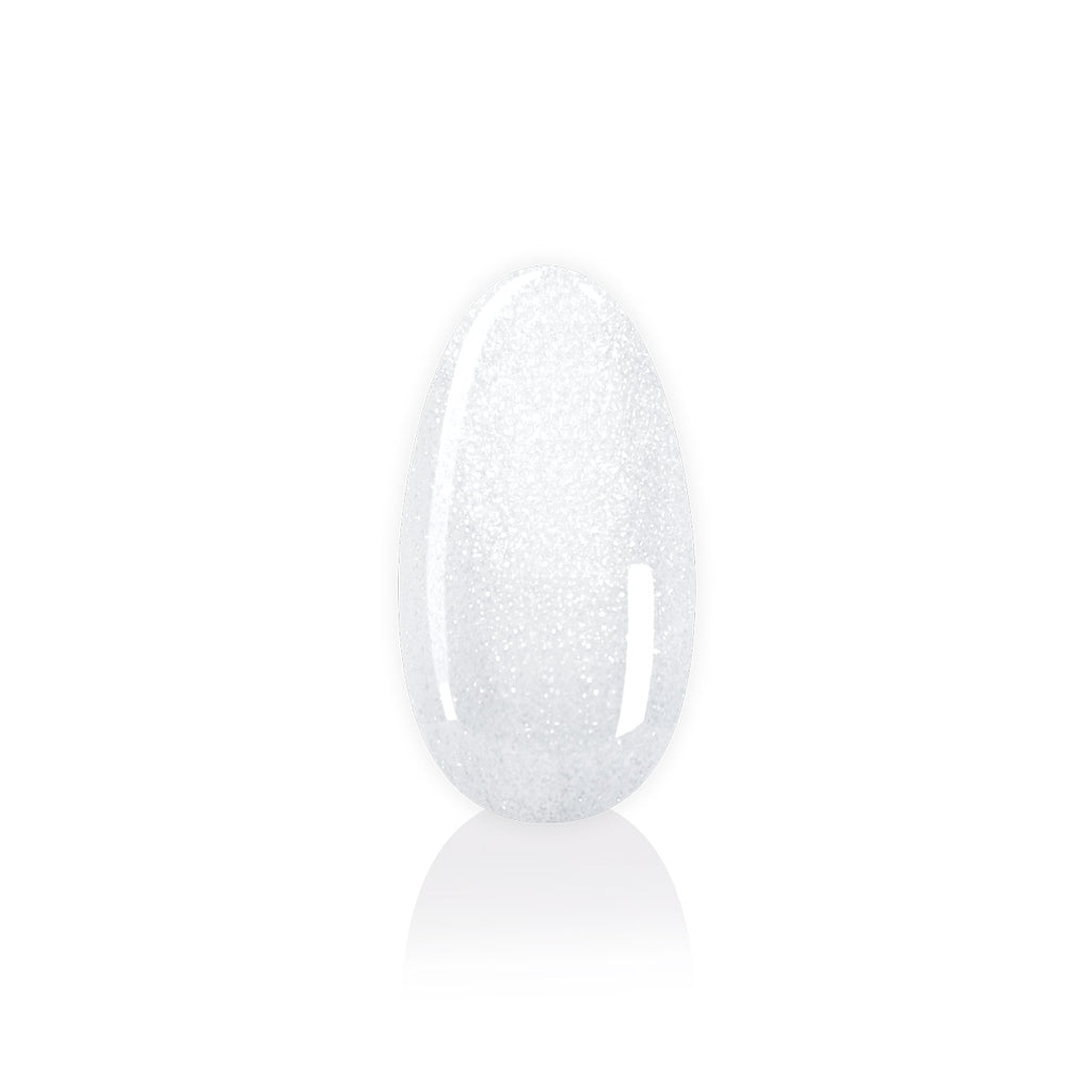 Longlife UV-Lack Rubber Base Cover Sparkling White